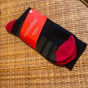 Bucket feet socks. Never worn. Tags on.